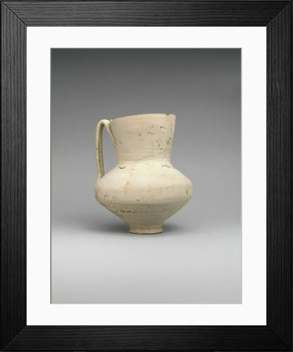 Framed Print : Unglazed Jug with Writing, Iran, 8th-9th century. Creator: Unknown Framed Print : Unglazed Jug with Writing, Iran, 8th-9th century. Creator: Unknown