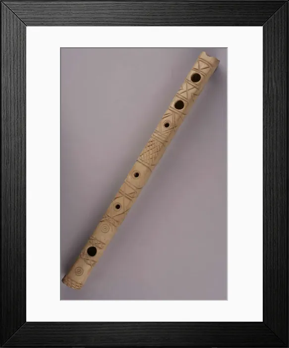Framed Print : Flute, Iran, 9th century. Creator: Unknown Framed Print : Flute, Iran, 9th century. Creator: Unknown