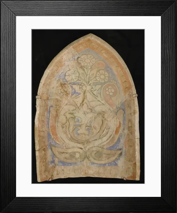 Framed Print : Element from a Stalactite Squinch (Muqarnas), Iran, 10th century. Creator: Unknown Framed Print : Element from a Stalactite Squinch (Muqarnas), Iran, 10th century. Creator: Unknown