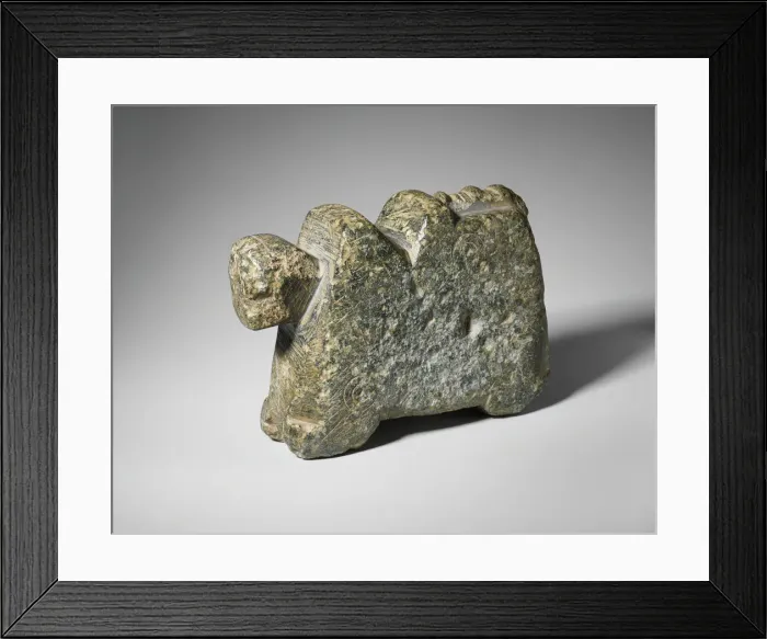 Framed Print : Animal-Shaped Spit Rest, Iran, 9th-10th century. Creator: Unknown Framed Print : Animal-Shaped Spit Rest, Iran, 9th-10th century. Creator: Unknown