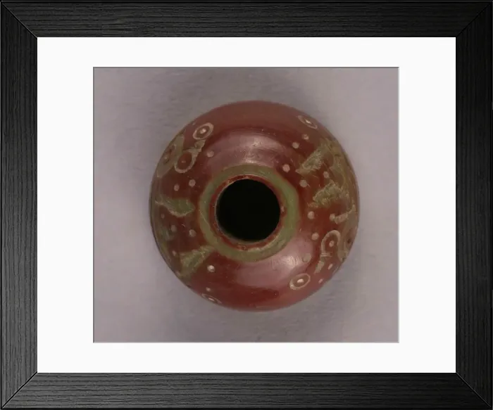 Framed Print : Spindle Whorl, Iran, 9th-10th century. Creator: Unknown Framed Print : Spindle Whorl, Iran, 9th-10th century. Creator: Unknown