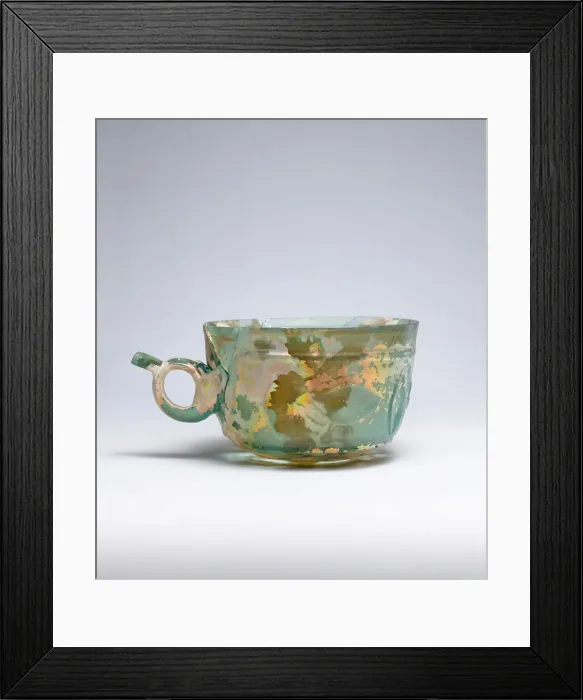 Framed Print : Cup, Iran or Iraq, 9th-10th century. Creator: Unknown