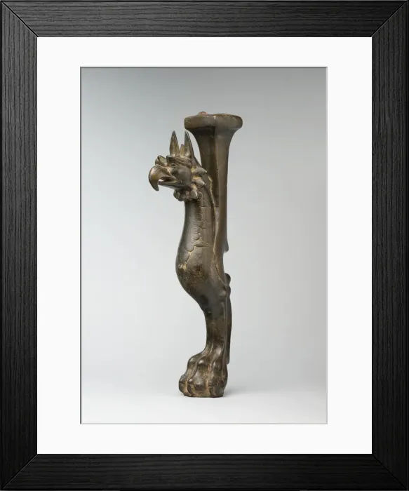 Framed Print : Throne Leg in the Shape of a Griffin, probably Western Iran, late 7th-early 8th century Framed Print : Throne Leg in the Shape of a Griffin, probably Western Iran, late 7th-early 8th century