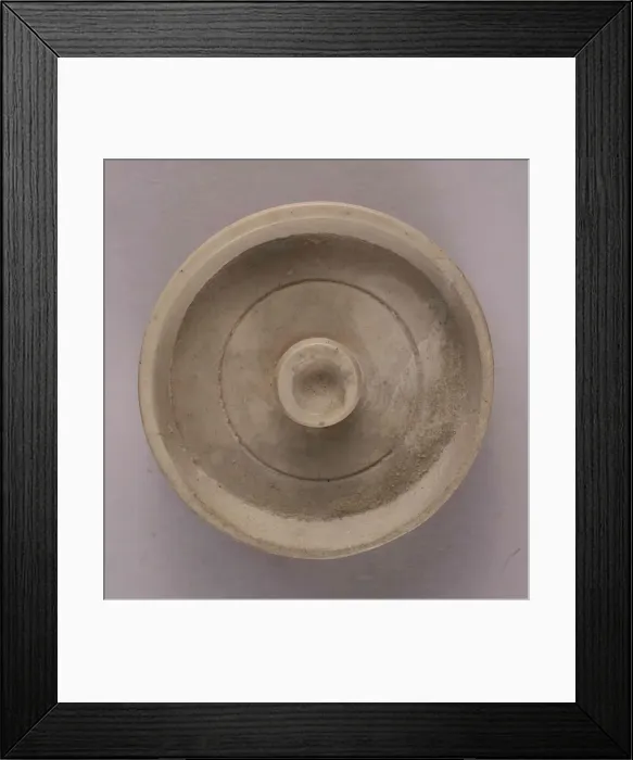 Framed Print : Lid, Iran, 9th-10th century. Creator: Unknown Framed Print : Lid, Iran, 9th-10th century. Creator: Unknown