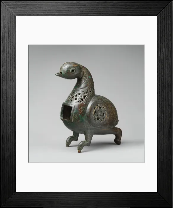 Framed Print : Incense Burner, Iran, 12th century. Creator: Unknown Framed Print : Incense Burner, Iran, 12th century. Creator: Unknown