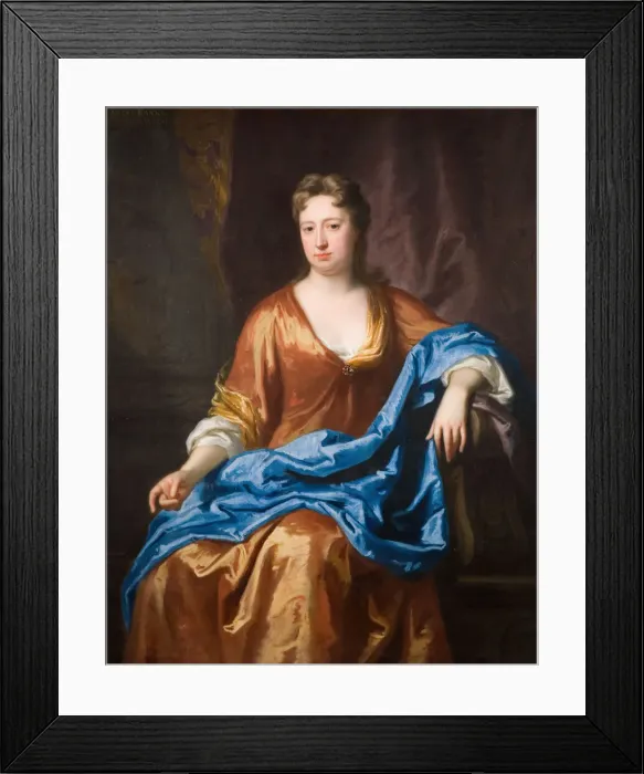 Framed Print : Portrait Of Elizabeth 1st Countess Of Aylesford, 1720. Creator Framed Print : Portrait Of Elizabeth 1st Countess Of Aylesford, 1720. Creator
