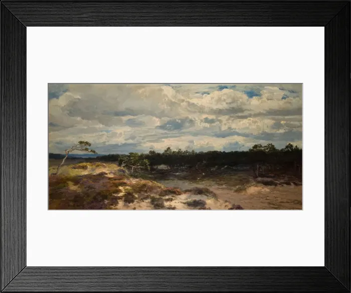 Framed Print : Near Lossiemouth, 1876. Creator: Henry Moore Framed Print : Near Lossiemouth, 1876. Creator: Henry Moore