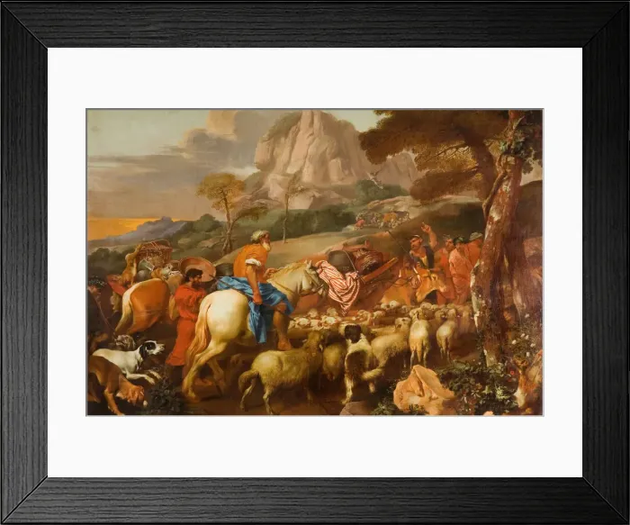 Framed Print : The Angel Appearing to the Shepherds, mid-late 17th century Framed Print : The Angel Appearing to the Shepherds, mid-late 17th century