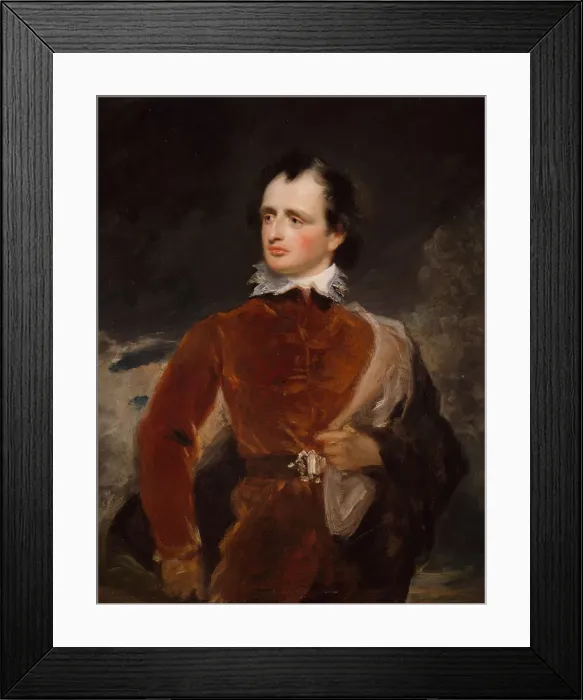 Framed Print : Portrait of Benjamin Robert Haydon (1786-1846), 1816. Creator: George Henry Harlow Framed Print : Portrait of Benjamin Robert Haydon (1786-1846), 1816. Creator: George Henry Harlow