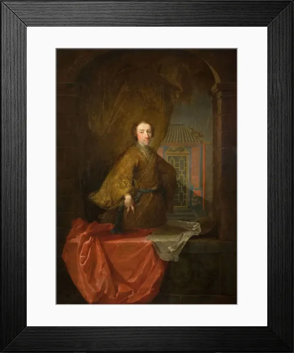 Framed Print : Portrait of Richard (Dicky) Bateman, 1741. Creator: Robert Tournieres Framed Print : Portrait of Richard (Dicky) Bateman, 1741. Creator: Robert Tournieres