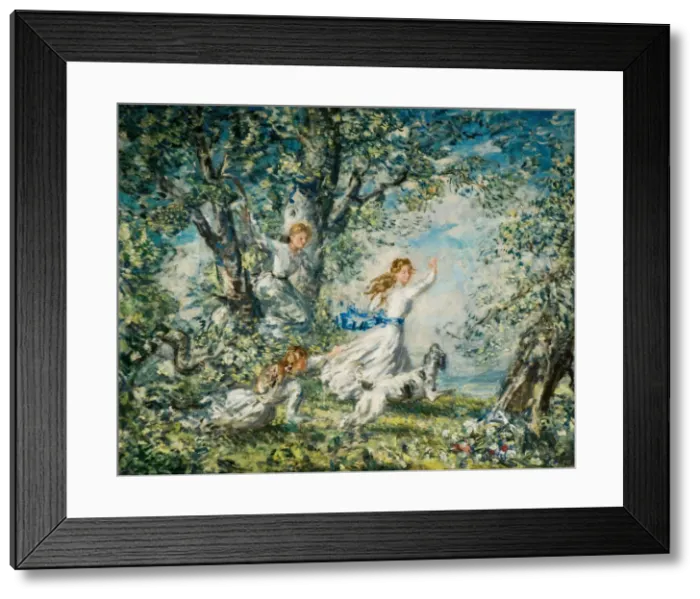 Framed Print : Springtime, 1904. Creator: Philip Wilson Steer Framed Print : Springtime, 1904. Creator: Philip Wilson Steer