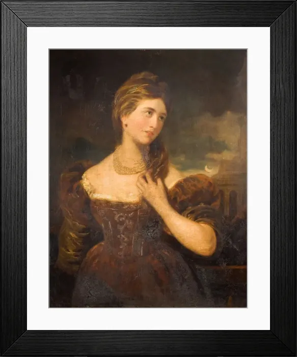 Framed Print : Juliet, 1832. Creator: Henry Wyatt Framed Print : Juliet, 1832. Creator: Henry Wyatt