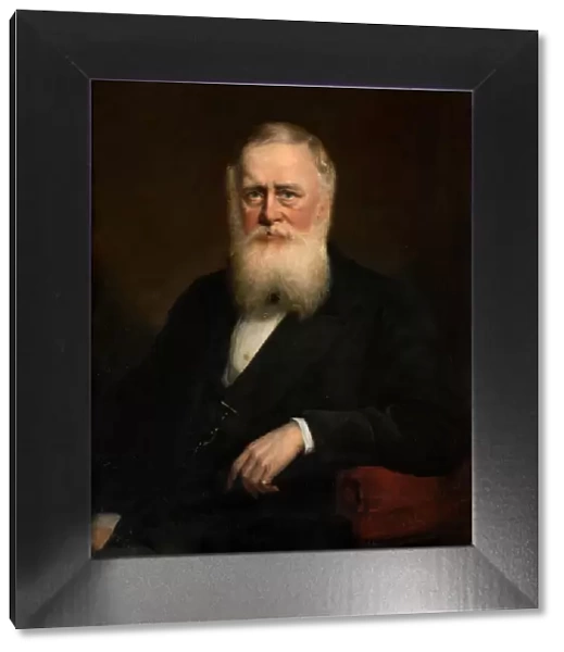 Portrait of Thomas Phillips, 1871. Creator: James Edgell Collins