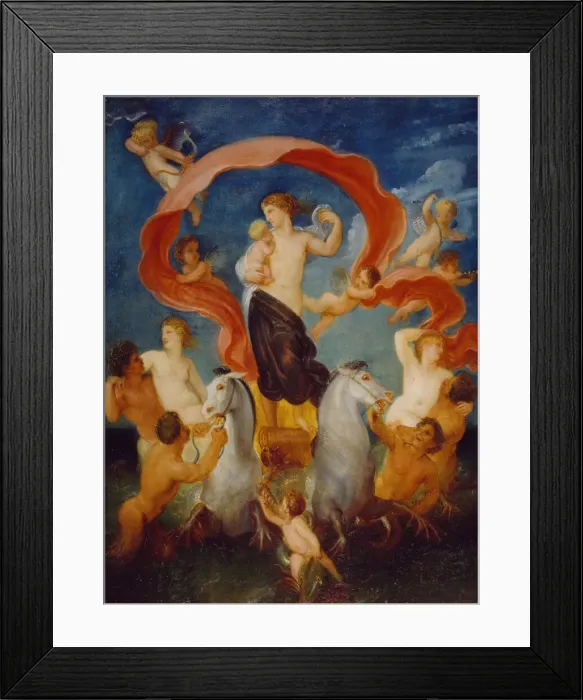 Framed Print : Amphitrite, 1775-1830. Creator: Thomas Stothard Framed Print : Amphitrite, 1775-1830. Creator: Thomas Stothard