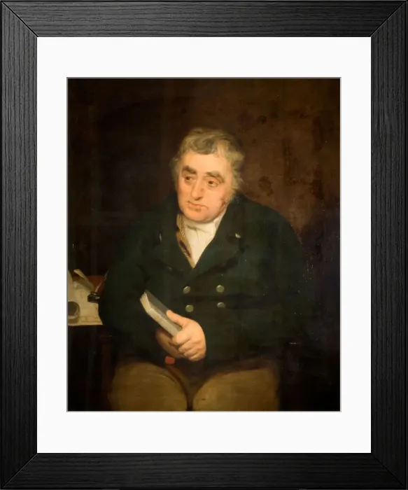 Framed Print : Portrait of James Luckcock, 1800-1850. Creator: Henry Wyatt Framed Print : Portrait of James Luckcock, 1800-1850. Creator: Henry Wyatt