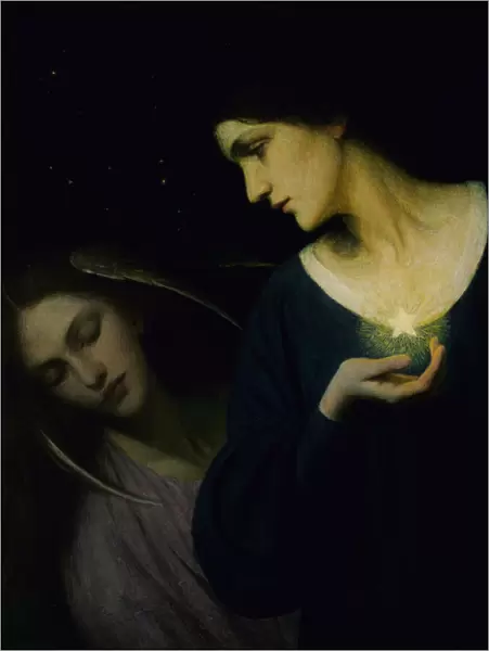 Night and Her Daughter Sleep, 1902. Creator: Mary L. Macomber
