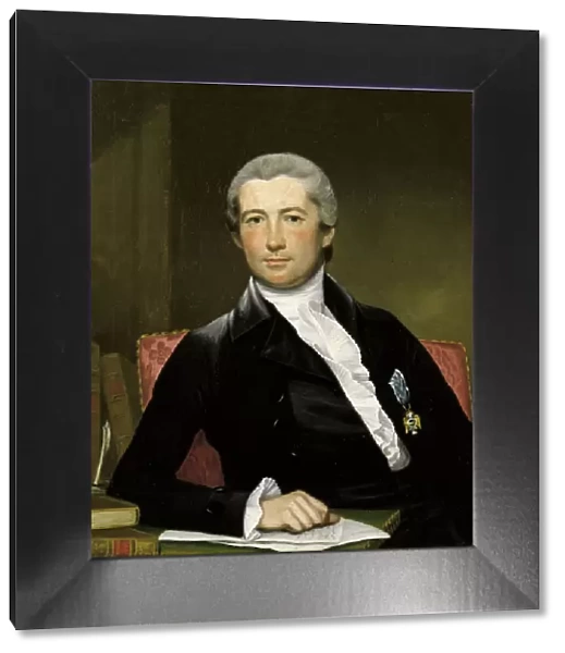 Portrait of General Giles, ca. 1785. Creator: Joseph Wright