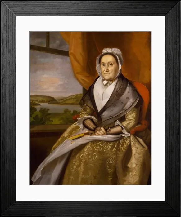 Framed Print : Mrs. Joseph Wright, 1792. Creator: Ralph Earl Framed Print : Mrs. Joseph Wright, 1792. Creator: Ralph Earl