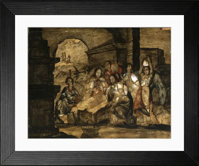 Framed Print : The Nativity, 1662. Creator: Juan Gonzalez Framed Print : The Nativity, 1662. Creator: Juan Gonzalez