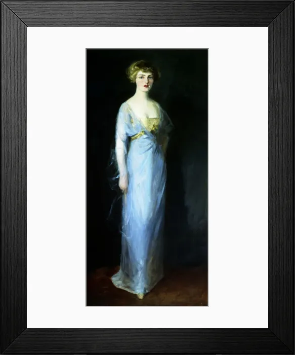 Framed Print : Portrait of Dorothy Wagstaff, 1911. Creator: Robert Henri Framed Print : Portrait of Dorothy Wagstaff, 1911. Creator: Robert Henri