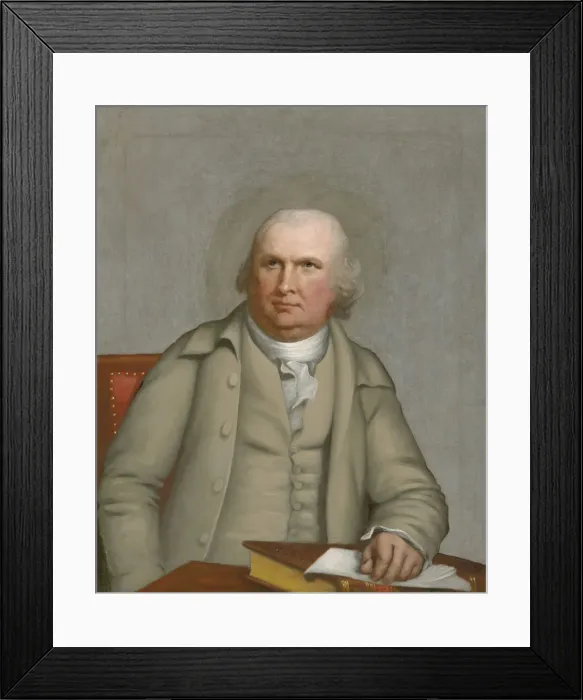 Framed Print : Robert Morris, c. 1785. Creator: Robert Edge Pine Framed Print : Robert Morris, c. 1785. Creator: Robert Edge Pine