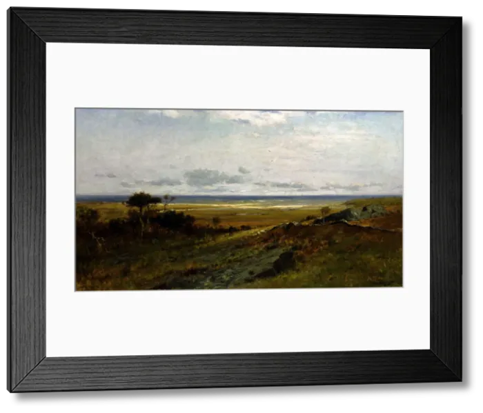 Framed Print : Near the Ocean, 1879. Creator: Robert Swain Gifford Framed Print : Near the Ocean, 1879. Creator: Robert Swain Gifford