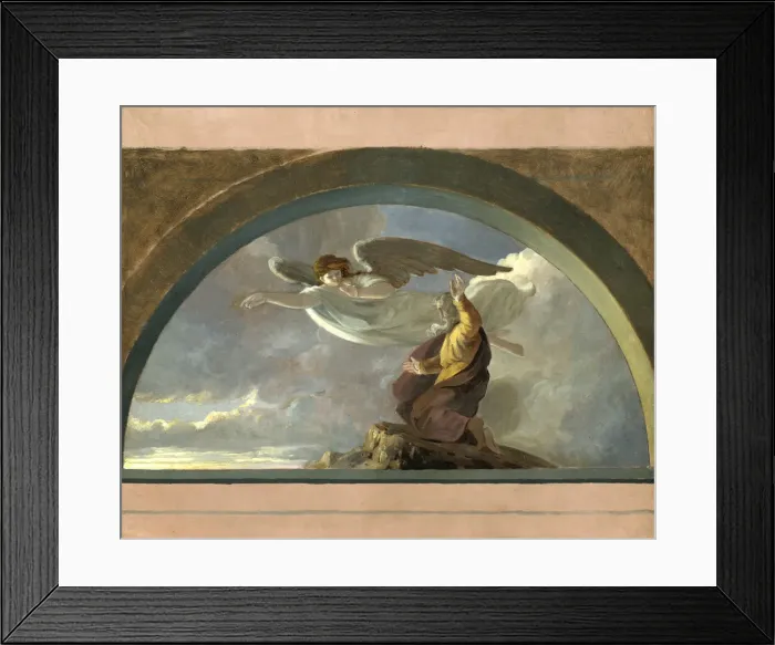 Framed Print : (Moses Viewing the Promised Land), ca. 1860-1865. Creator: Robert Walter Weir Framed Print : (Moses Viewing the Promised Land), ca. 1860-1865. Creator: Robert Walter Weir