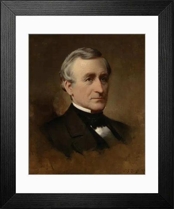 Framed Print : Charles Wilkes, 1870. Creators: Samuel Bell Waugh, Charles Wilkes Framed Print : Charles Wilkes, 1870. Creators: Samuel Bell Waugh, Charles Wilkes