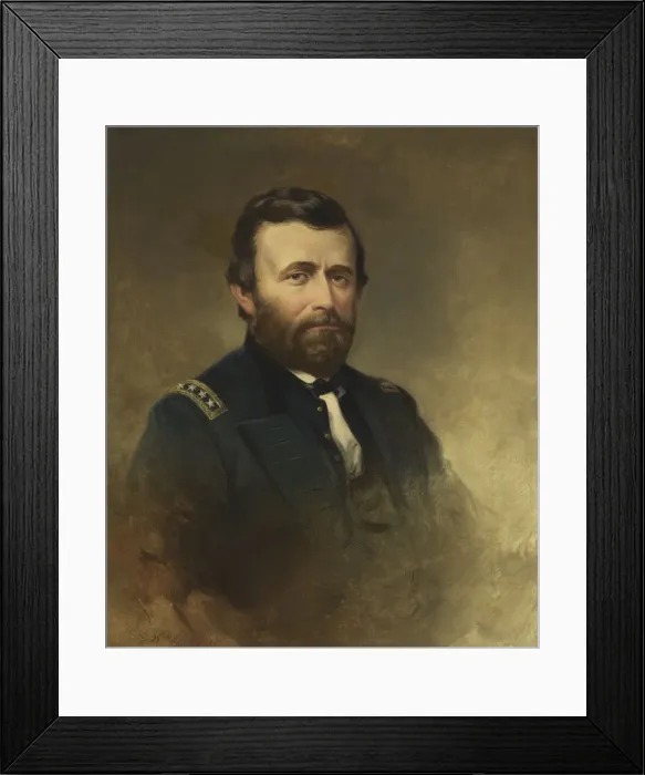 Framed Print : Ulysses S. Grant, 1869. Creator: Samuel Bell Waugh Framed Print : Ulysses S. Grant, 1869. Creator: Samuel Bell Waugh