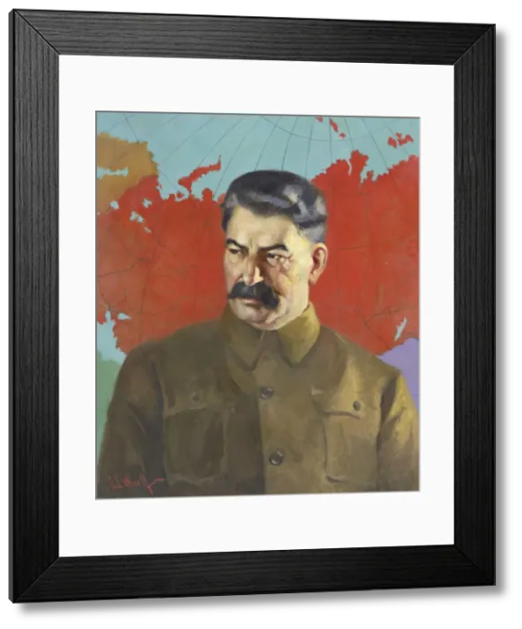 Framed Print : Joseph Stalin, 1937. Creator: Samuel Johnson Woolf Framed Print : Joseph Stalin, 1937. Creator: Samuel Johnson Woolf
