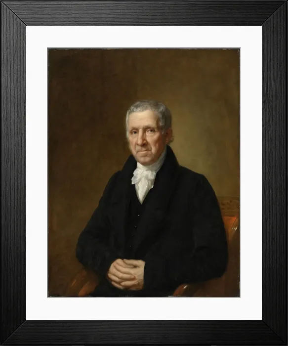 Framed Print : Enoch Crosby, 1830. Creator: Samuel Lovett Waldo Framed Print : Enoch Crosby, 1830. Creator: Samuel Lovett Waldo