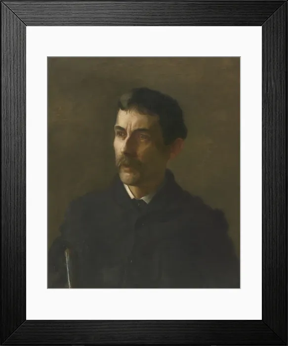 Framed Print : Talcott Williams, c. 1889. Creator: Thomas Eakins Framed Print : Talcott Williams, c. 1889. Creator: Thomas Eakins