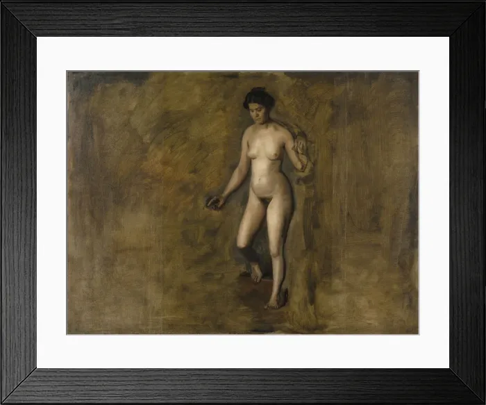 Framed Print : William Rushs Model, 1908. Creator: Thomas Eakins