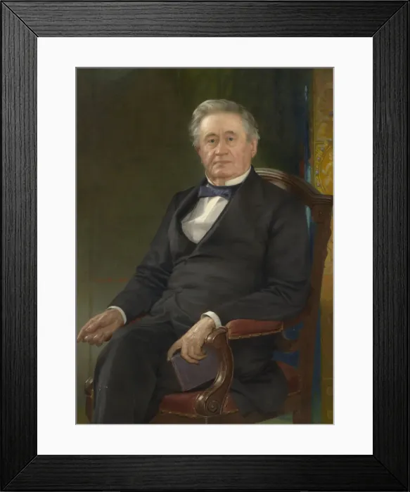 Framed Print : Joseph Henry, 1877. Creator: Thomas Le Clear Framed Print : Joseph Henry, 1877. Creator: Thomas Le Clear