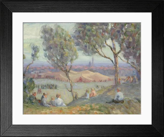 Framed Print : View from Arlington Heights, with Chautaqua Tents and the Washington Monument... ca Framed Print : View from Arlington Heights, with Chautaqua Tents and the Washington Monument... ca