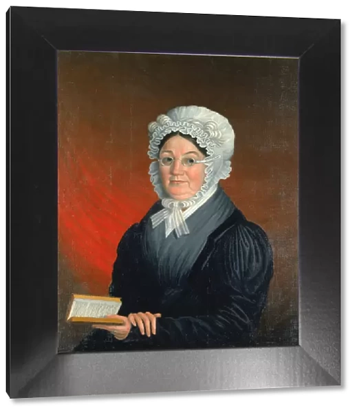 Mrs. Benajah Johnson, 1830. Creator: A. Patrick