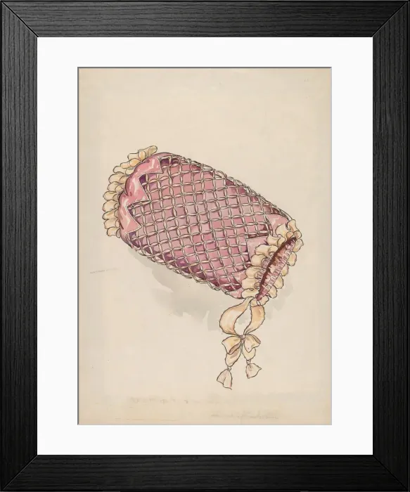 Framed Print : Muff, c. 1936. Creator: Lillian Causey Framed Print : Muff, c. 1936. Creator: Lillian Causey
