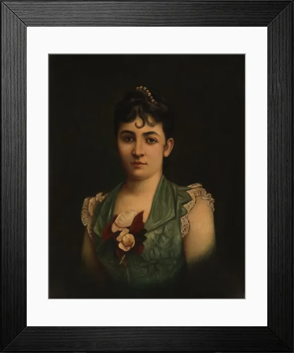 Framed Print : Lima Beauty, ca. 1890-1892. Creator: Unknown Framed Print : Lima Beauty, ca. 1890-1892. Creator: Unknown