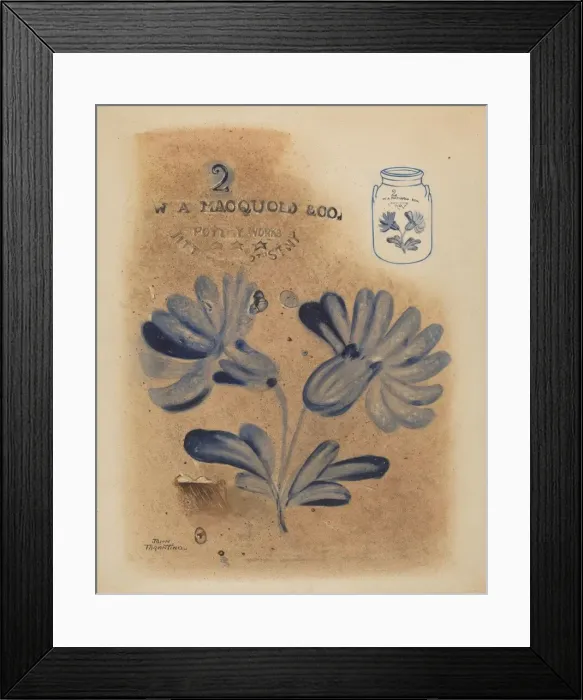 Framed Print : Jar, probably 1937. Creator: John Tarantino Framed Print : Jar, probably 1937. Creator: John Tarantino