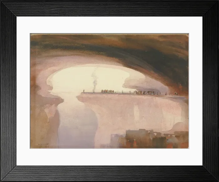 Framed Print : A Cliff Dwellers Ceremony, Colorado, 1924. Creator: William Henry Holmes