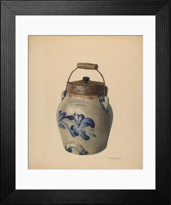 Framed Print : Batter Jug, c. 1938. Creator: John Tarantino Framed Print : Batter Jug, c. 1938. Creator: John Tarantino
