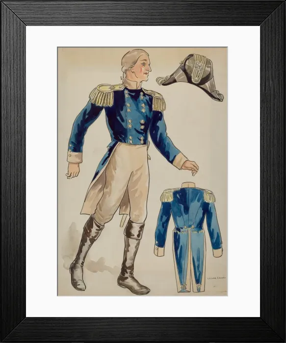 Framed Print : Uniform, c. 1936. Creator: Lillian Causey Framed Print : Uniform, c. 1936. Creator: Lillian Causey