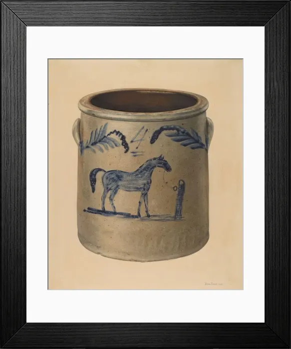 Framed Print : Crock, c. 1939. Creator: John Tarantino Framed Print : Crock, c. 1939. Creator: John Tarantino