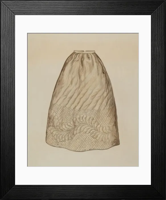 Framed Print : Skirt, c. 1937. Creator: Lillian Causey Framed Print : Skirt, c. 1937. Creator: Lillian Causey