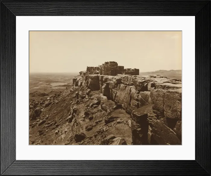 Framed Print : Acoma Pueblo, c. 1900. Creator: Frederick Monsen Framed Print : Acoma Pueblo, c. 1900. Creator: Frederick Monsen