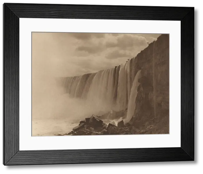 Framed Print : Niagara Falls, 1899. Creator: William D Murphy Framed Print : Niagara Falls, 1899. Creator: William D Murphy