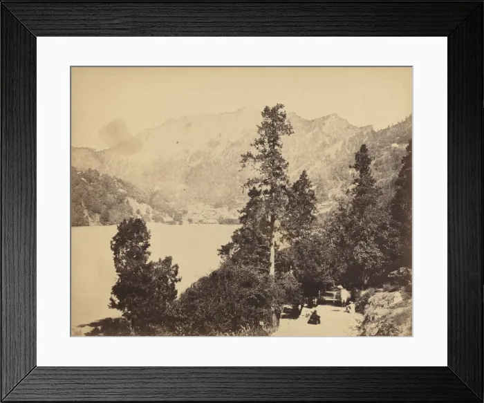 Framed Print : Nynee Tall from South End, c. 1858-1862. Creator: John Murray Framed Print : Nynee Tall from South End, c. 1858-1862. Creator: John Murray