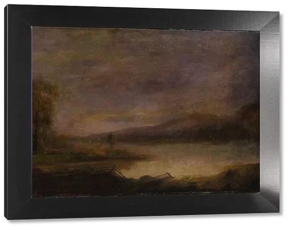 Landscape with Lake, 1864. Creator: Robert Seldon Duncanson