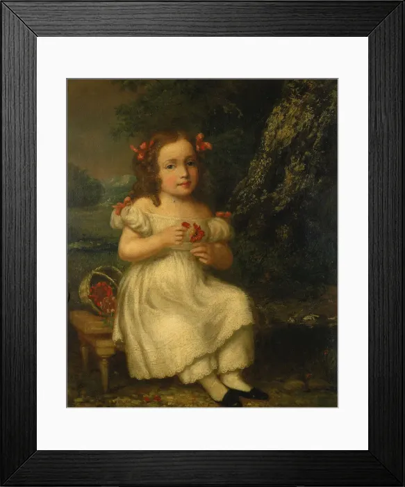 Framed Print : One of the Adams Children, ca. 1820. Creator: Unknown Framed Print : One of the Adams Children, ca. 1820. Creator: Unknown