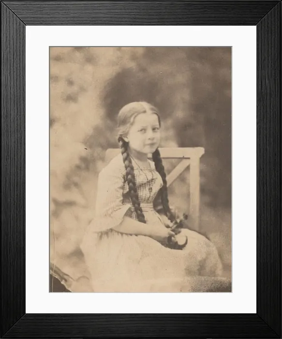 Framed Print : Marie LaPorte, mid 1850s. Creator: Charles Ozanam Framed Print : Marie LaPorte, mid 1850s. Creator: Charles Ozanam